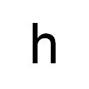 h